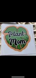 Plant Mom Sticker
