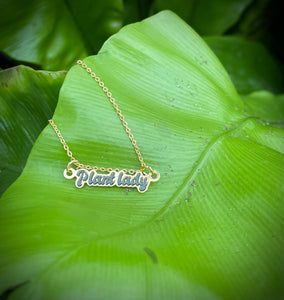 “Plant Lady” Necklace