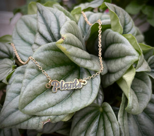 “Plants” Necklace