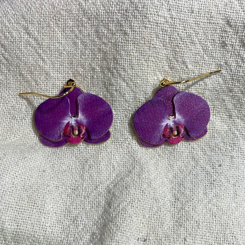 Mini Purple Orchids